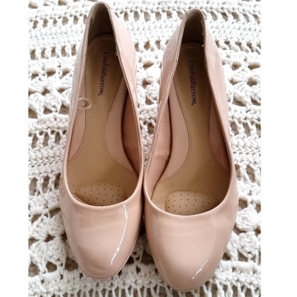 Croft and Barrow Nude High Heels
